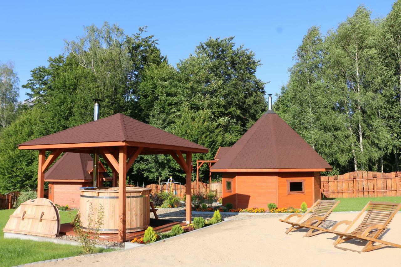 Vila Siedlisko Carownica Family & Wellness Lechów Exteriér fotografie
